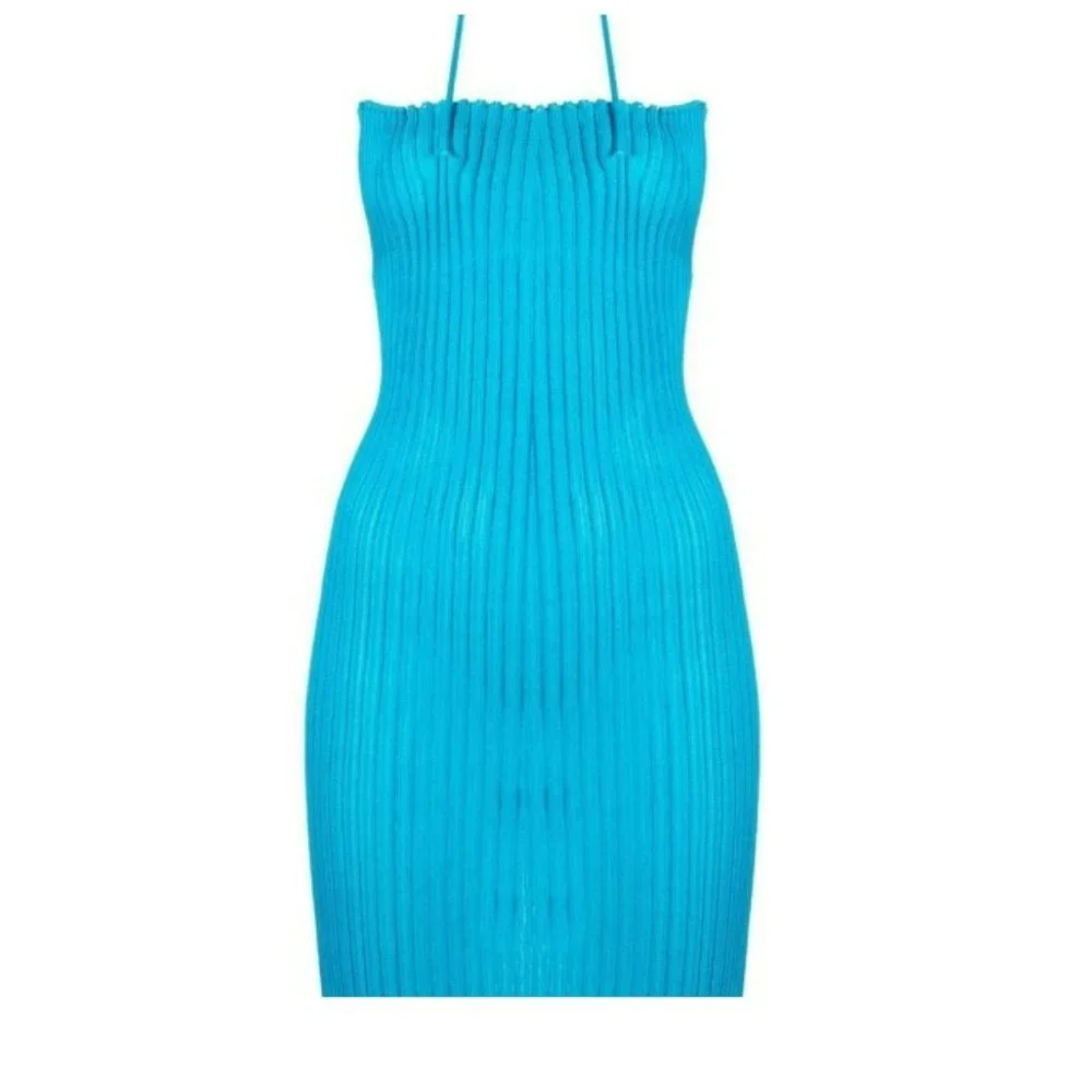 A. ROEGE HOVE Emma Halterneck Mini Dress - Picture 4 of 11